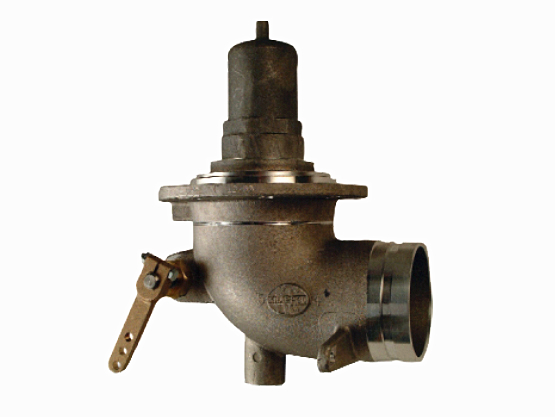 Mechanical bottom valve